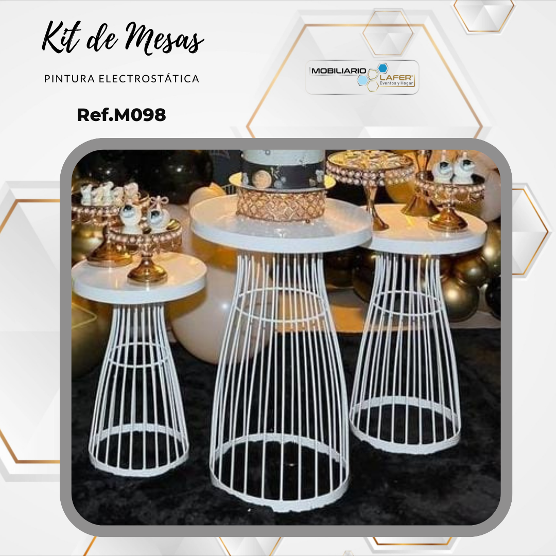 Ref. M098 Kit x 3 Mesa