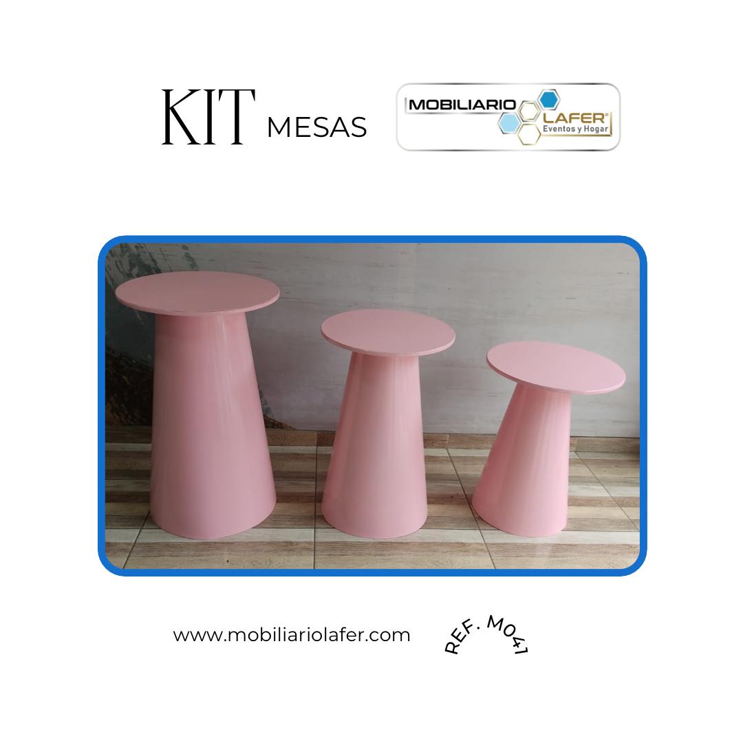 Ref. K 165 Kit de Mesas Cónicas