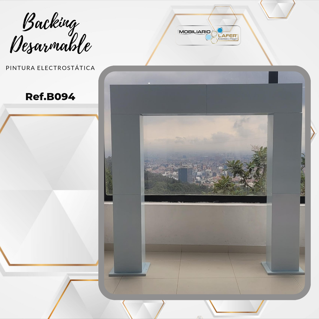 Ref.B094 Backing Desarmable
