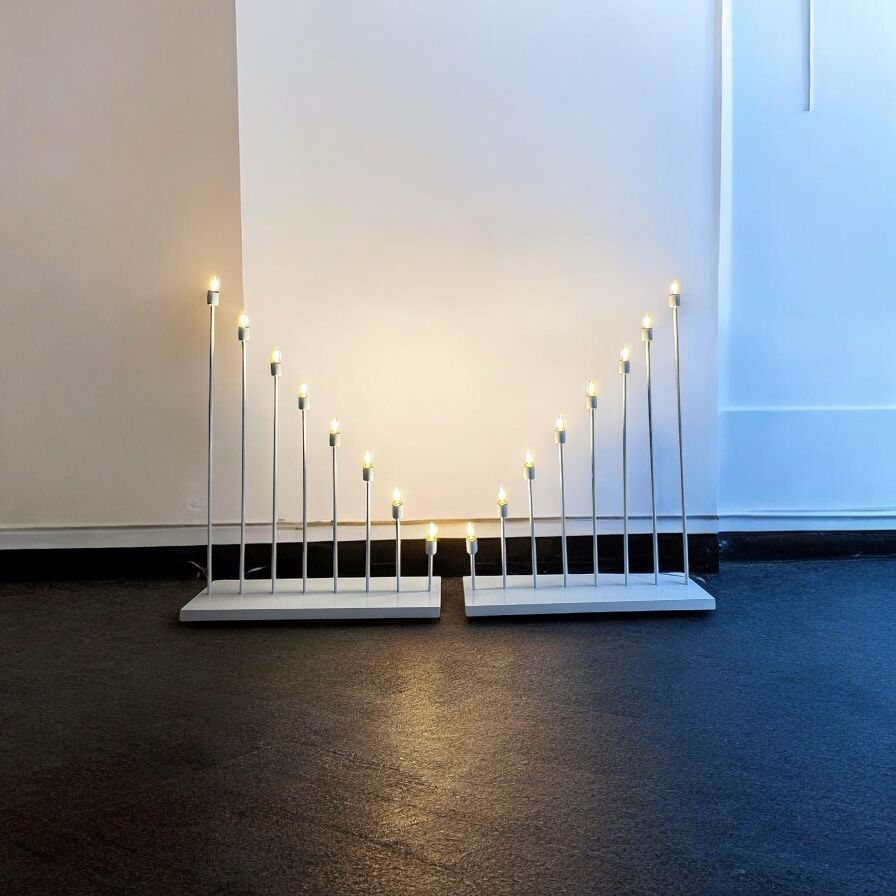 Ref CM021 Candelabro Eléctrico x 8 Bombillos