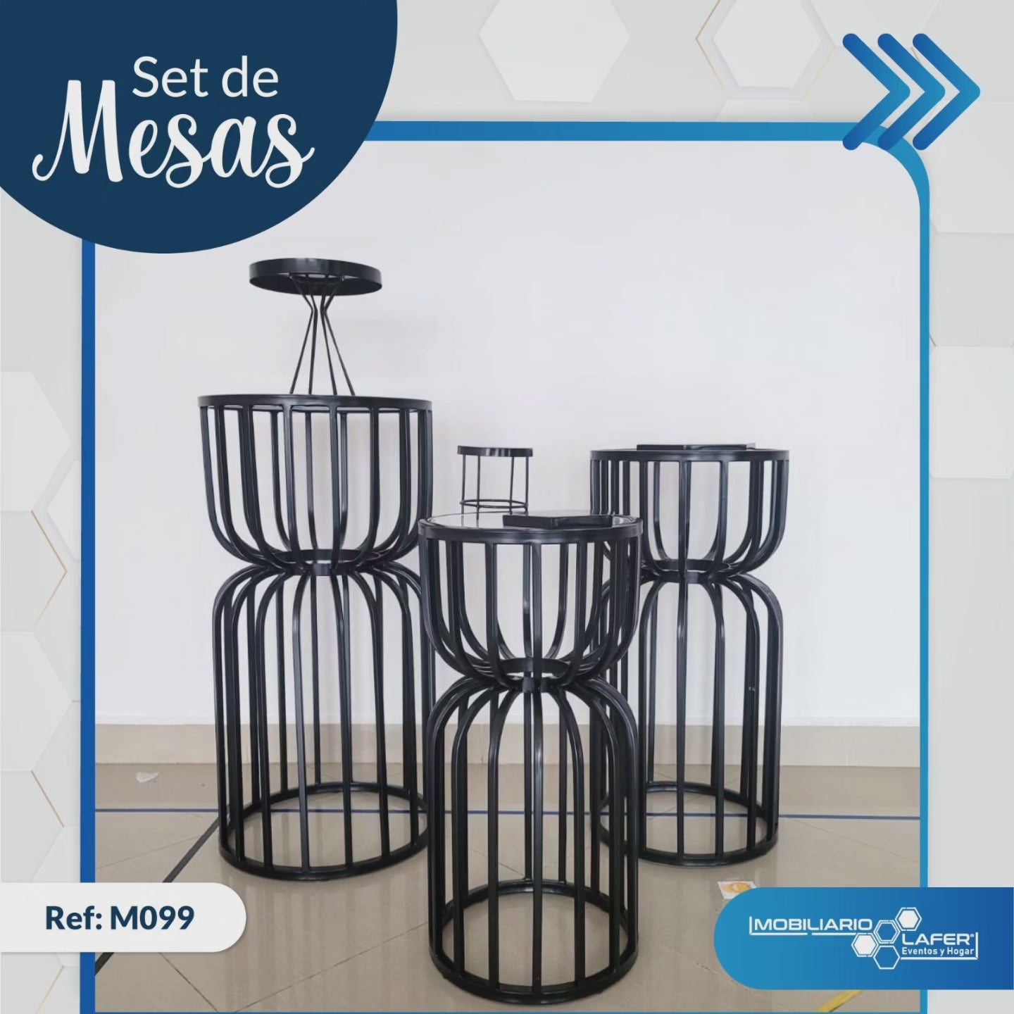 Ref. M099 Kit x 3 Mesa