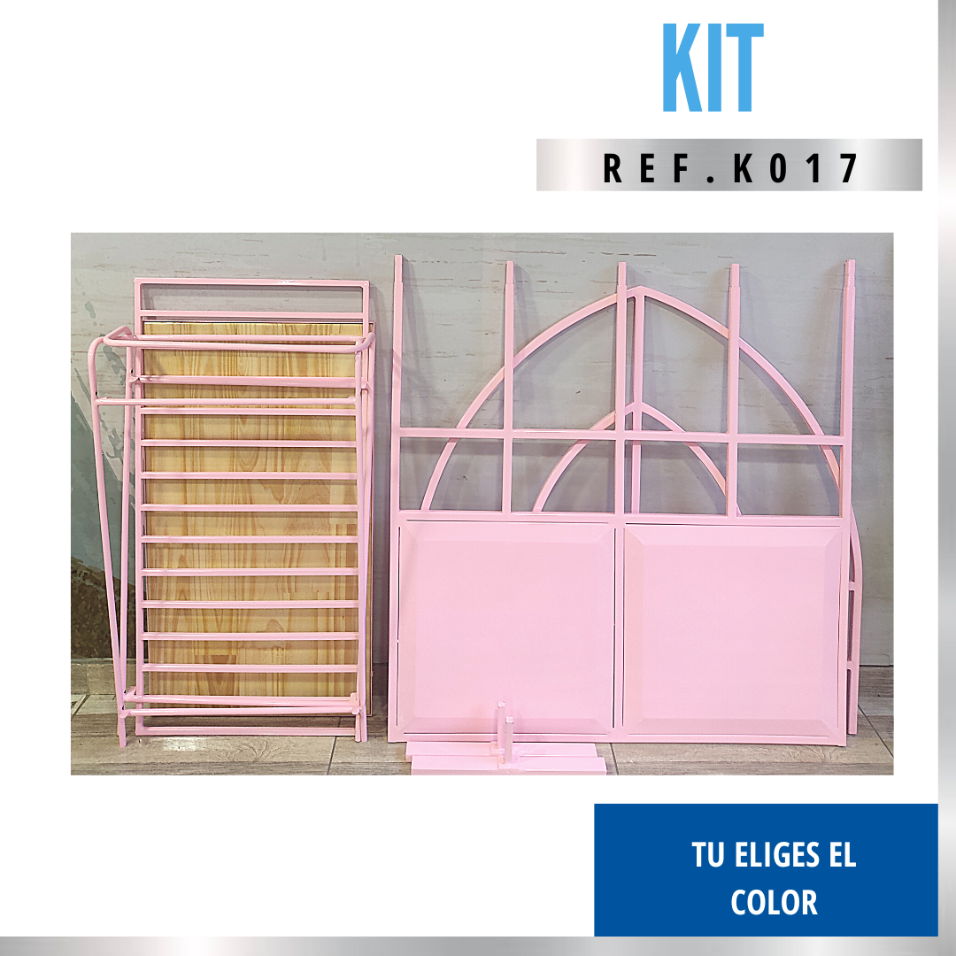 Ref K017 Kit Backing Y 1 Mesa Desarmable