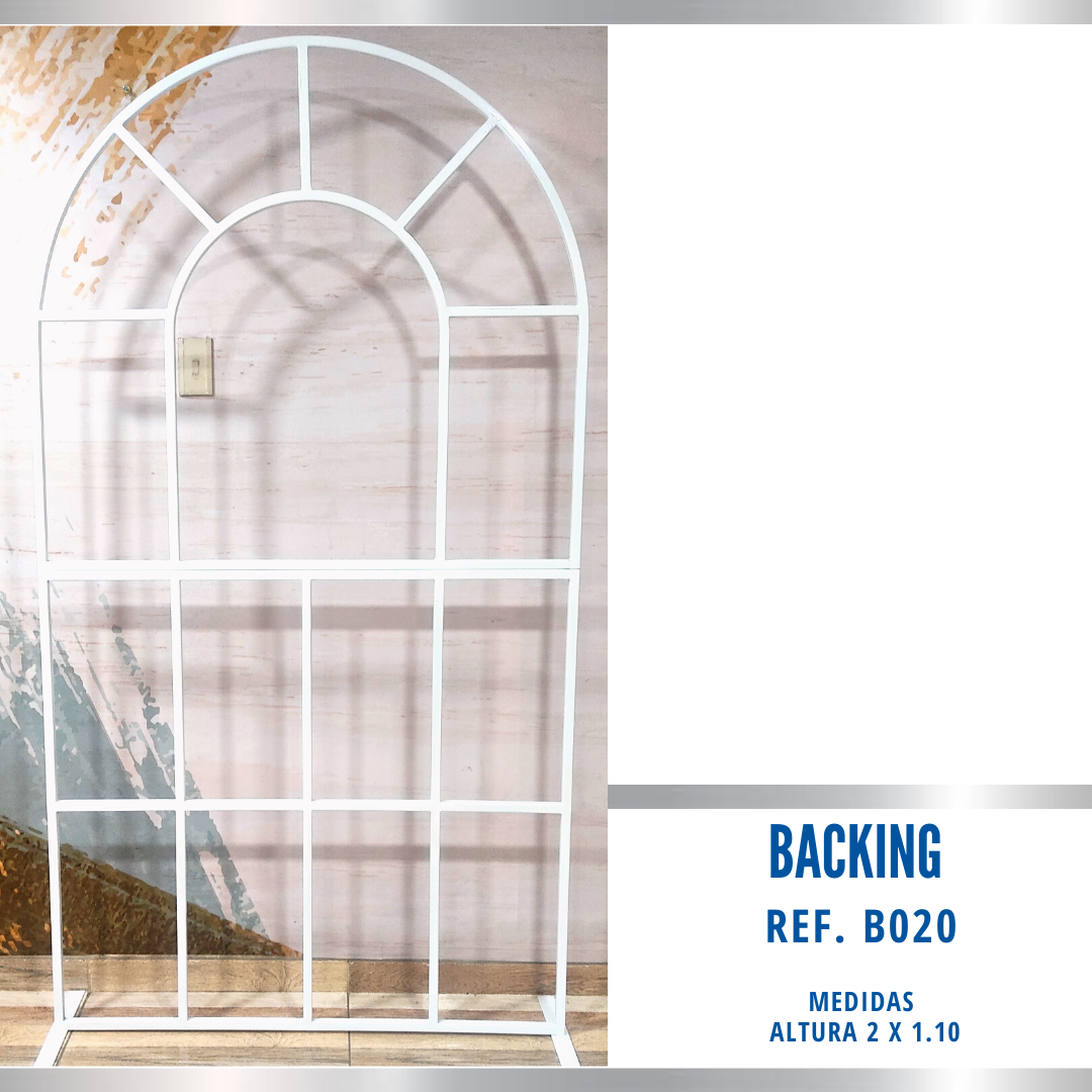 Ref. B020 Backing Ventana