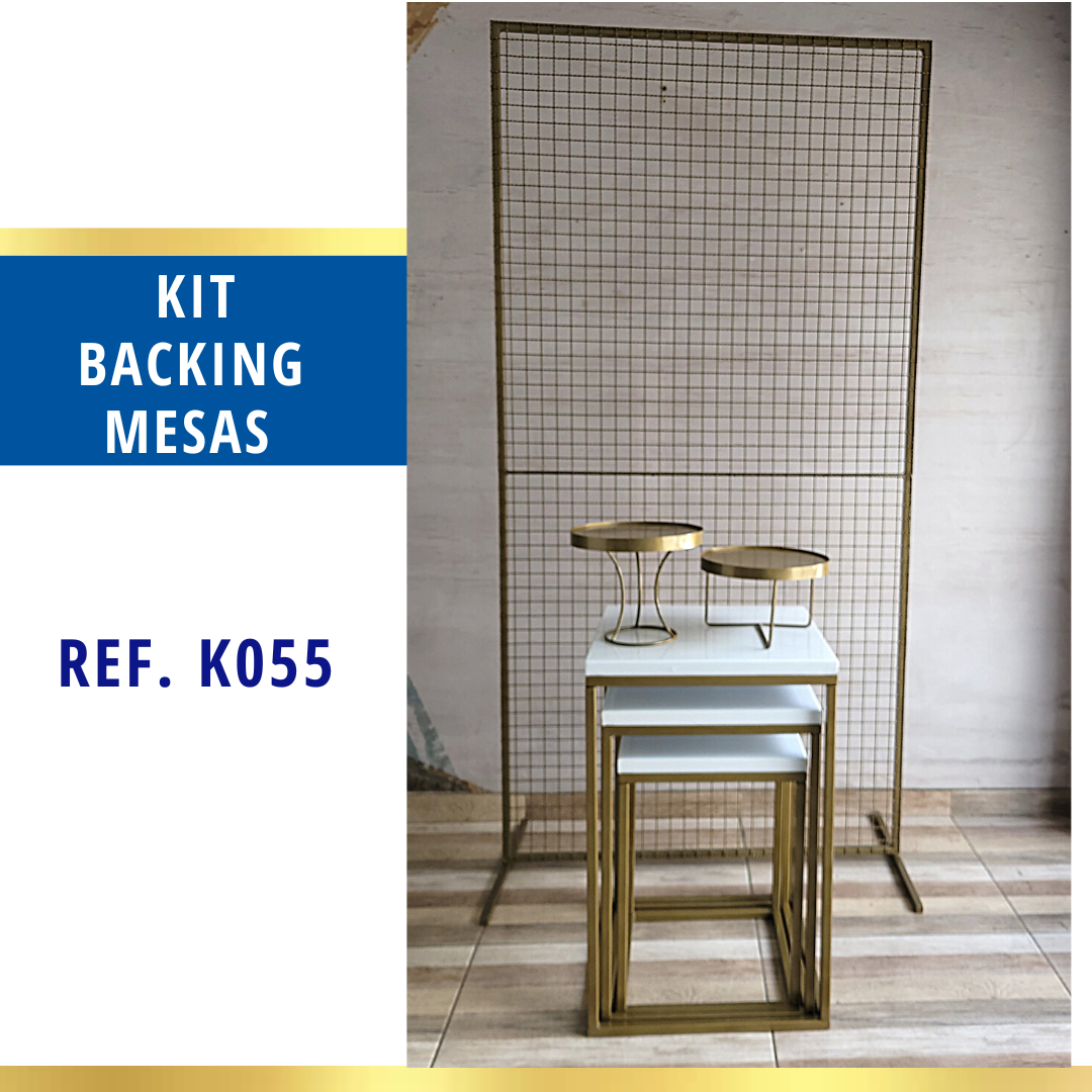 Ref K055 Kit Backing y Mesa Desarmables
