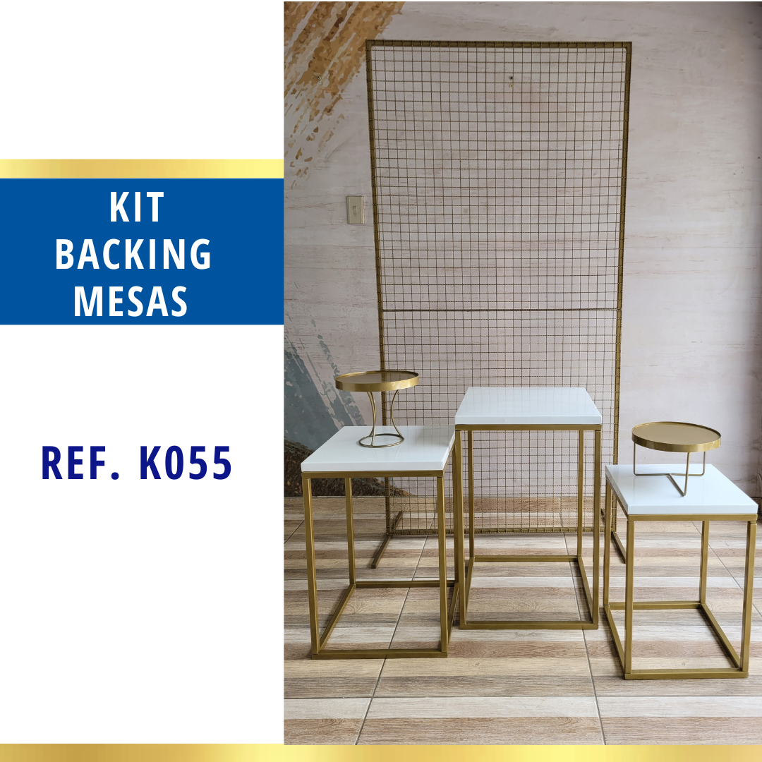 Ref K055 Kit Backing y Mesa Desarmables