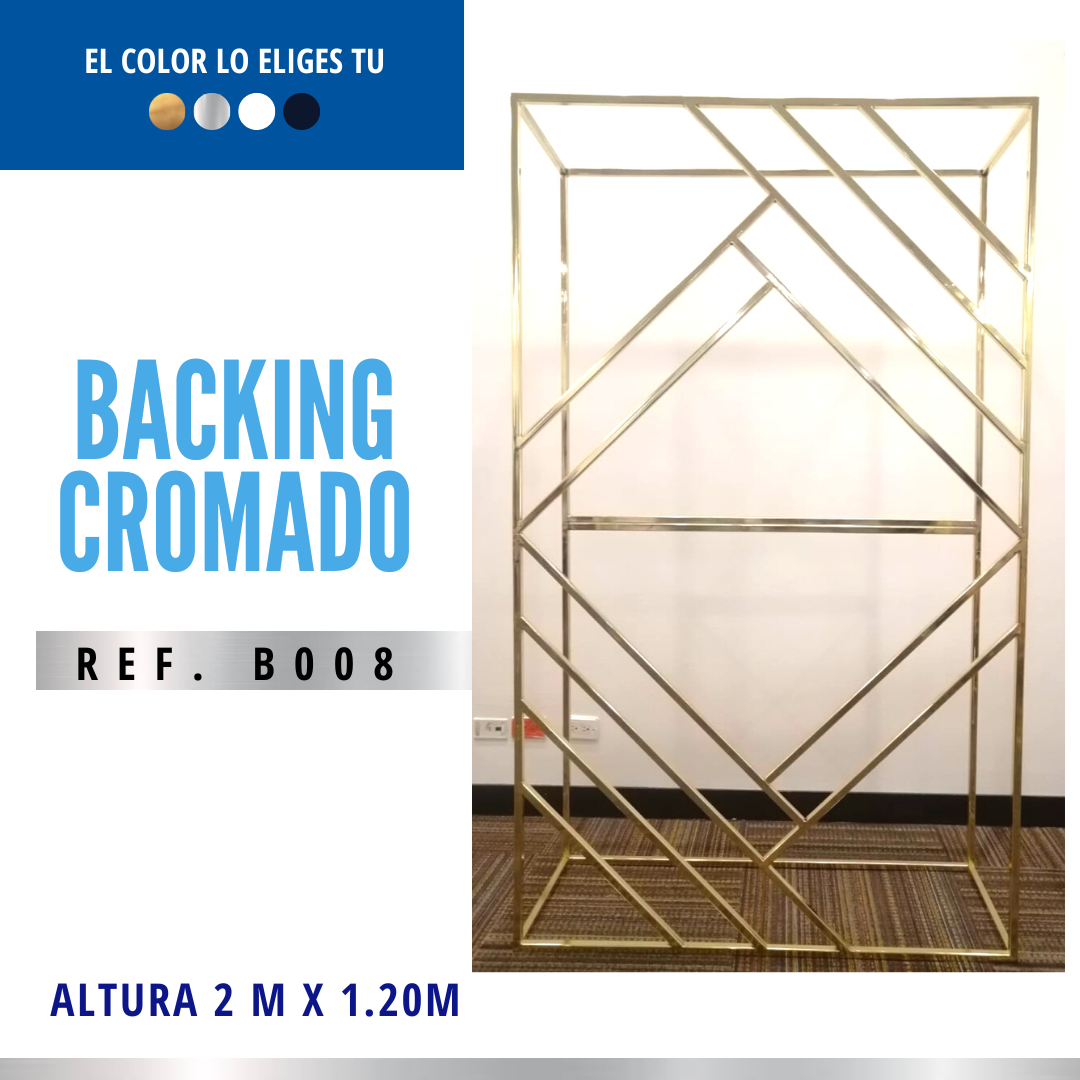 Ref. B008 Backing de Lujo