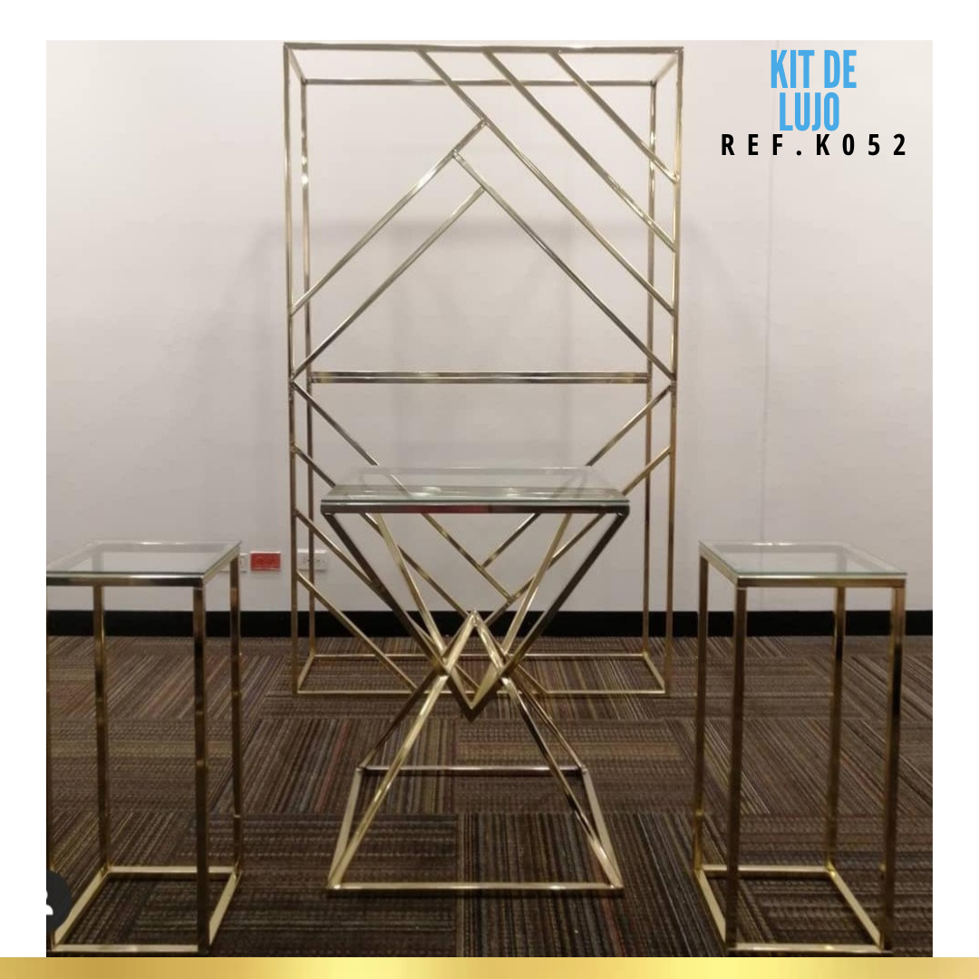 Ref. K052 Kit de Backing y Mesas de Lujo