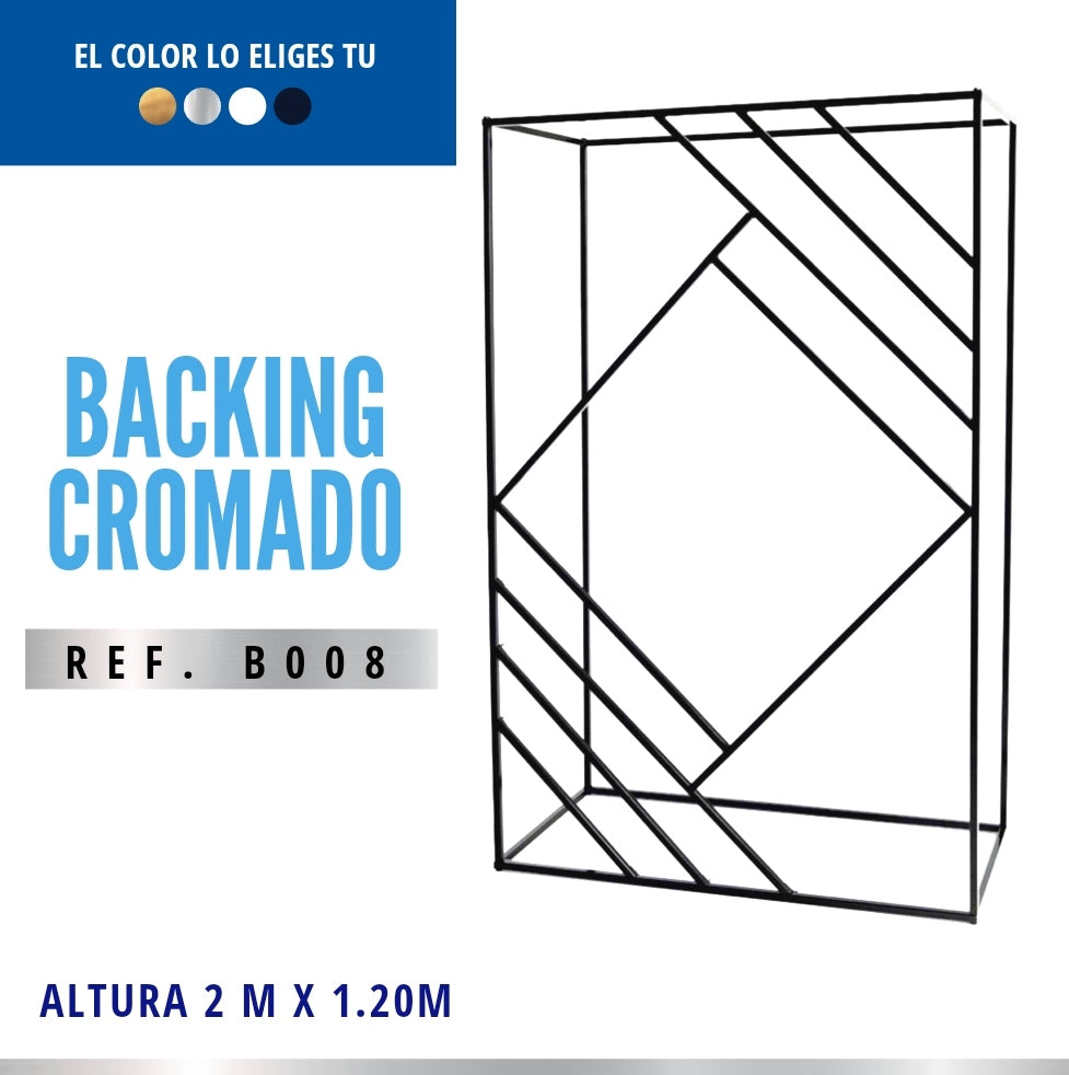 Ref. B008 Backing de Lujo