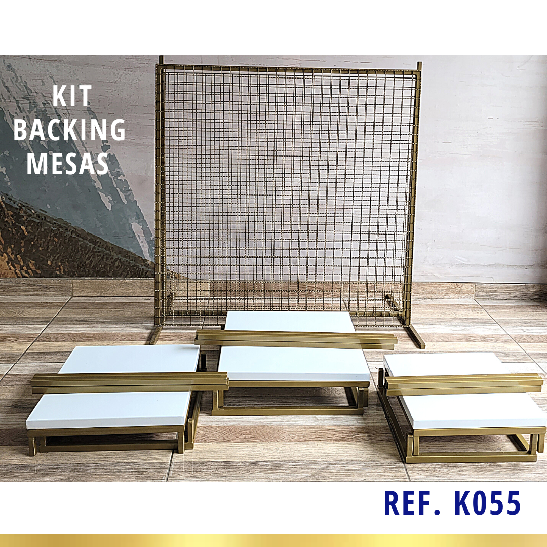 Ref K055 Kit Backing y Mesa Desarmables