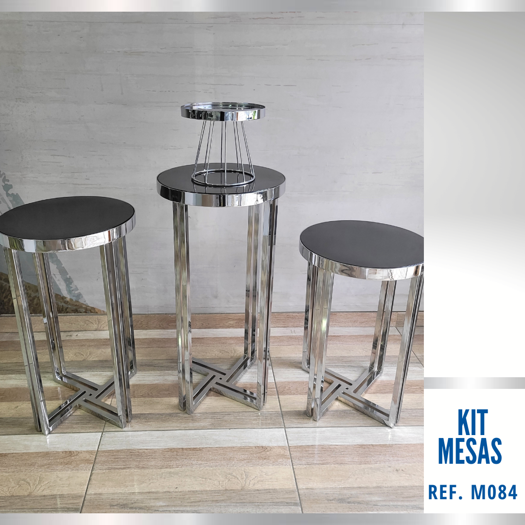 Ref. M084 kit x 3 Mesa de Lujo