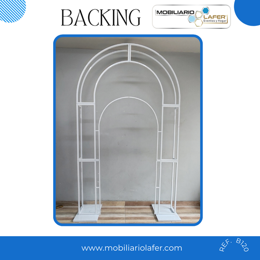 Ref B0120 Backing Desarm