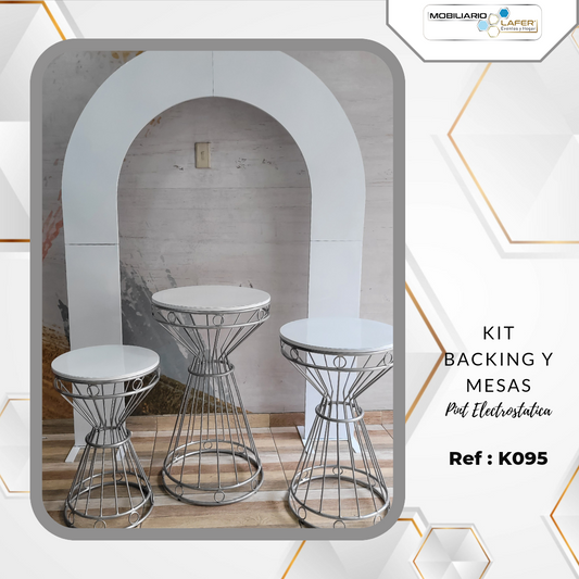 Ref K095 Kit Backing y 3 Mesa