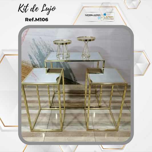 Ref. M106 kit x 3 Mesa de Lujo