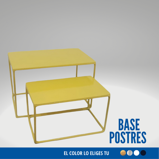 Kit de 2 Bases Postres