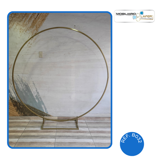 Ref. B013 Backing Circular Diametro 1.80 y 2M