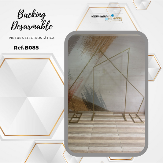 Ref.B085 Kit x 2  Backing Desarmables