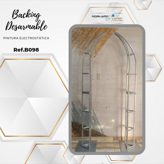 Ref.B098 Backing Desarmable Para Flores