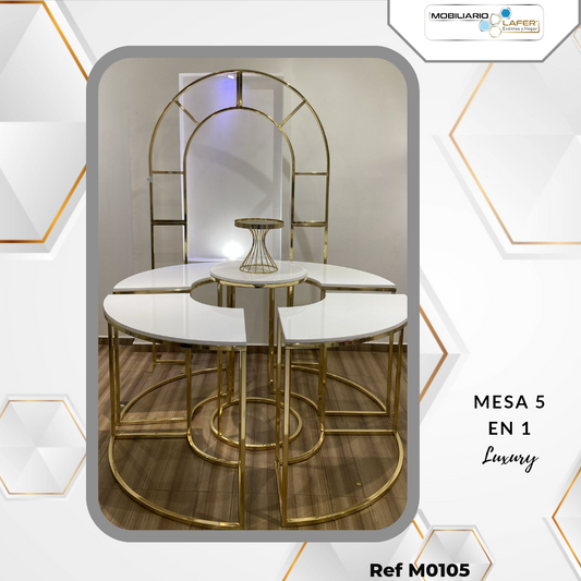Ref. M105  Mesa 5 en 1 Desarmable