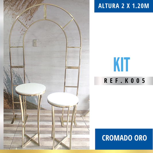 Ref K005 Kit Backing y Mesa de Lujo
