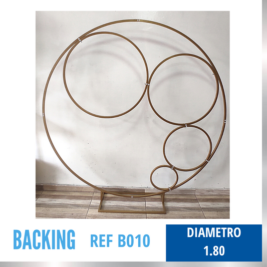 Ref. B010 Backing Circulos Internos