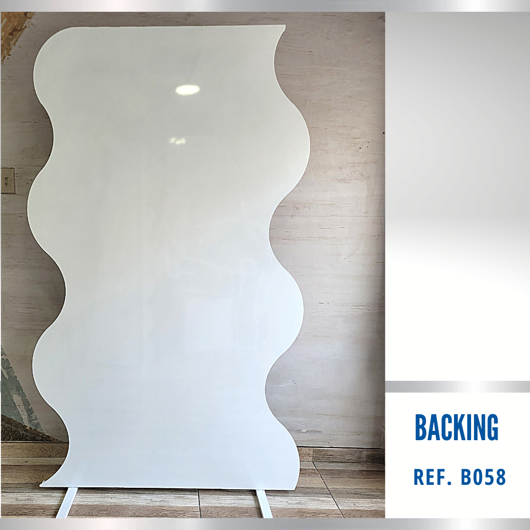 Ref B058 Backing Lamina Desarmable