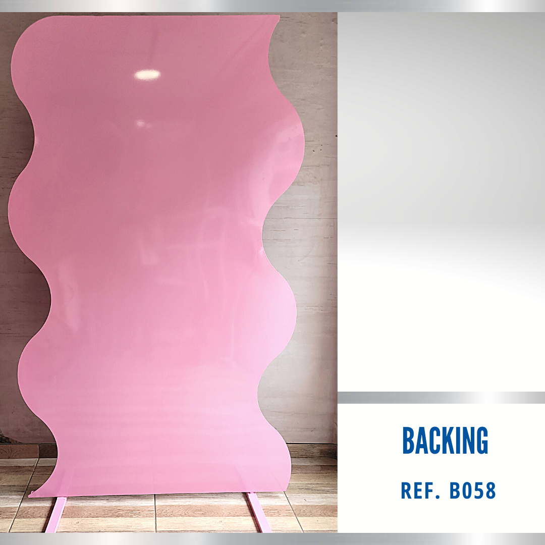 Ref B058 Backing Lamina Desarmable