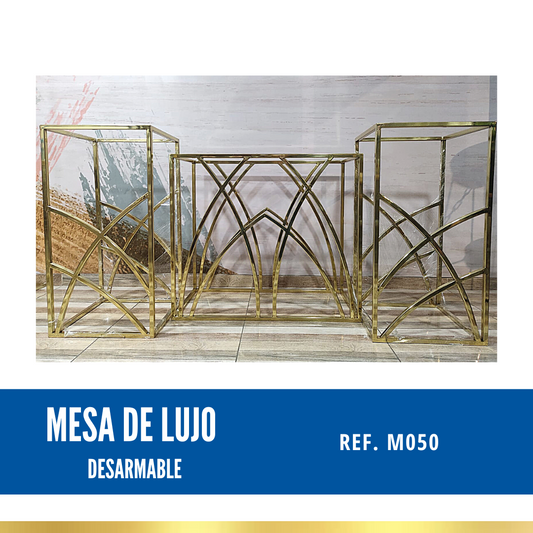 Ref. M050 kit x 3 Mesa de Lujo
