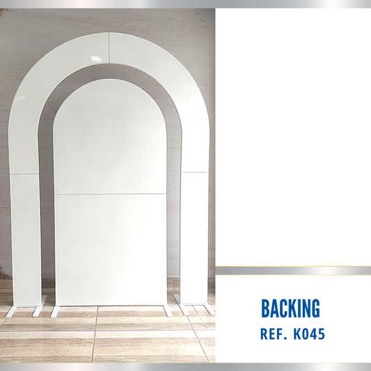 Ref. K045 Backing Doble Desarmable 2 Formas de Usar