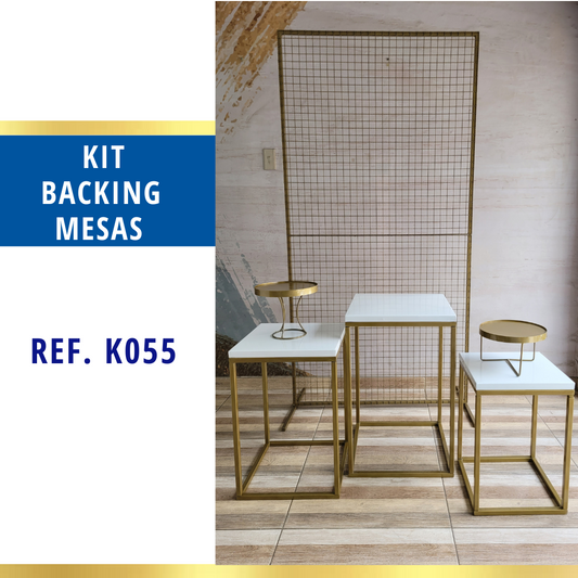 Ref K055 Kit Backing y Mesa Desarmables