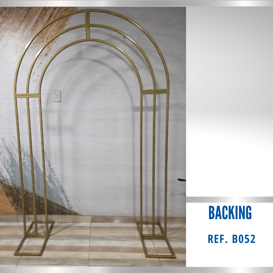 Ref. B052 Backing Desarmable