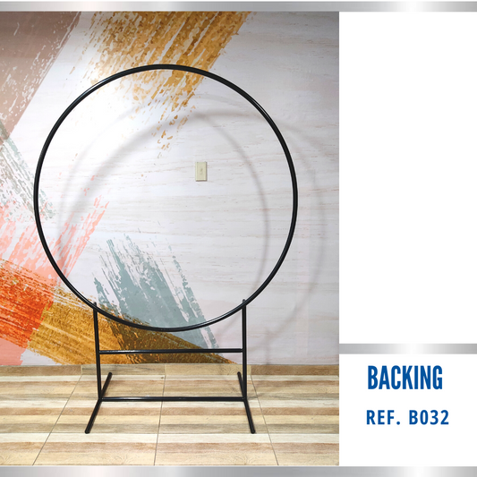 Ref. B012 Backing Circular Diametro 1.50