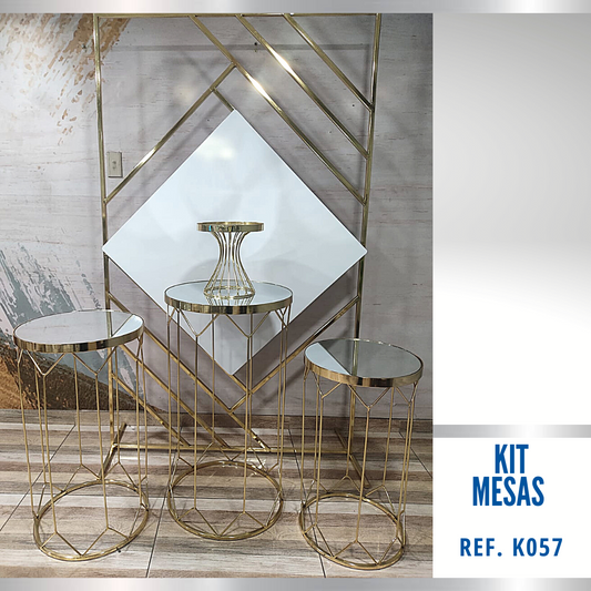 Ref.  K057 Kit de Backing   y Mesas de Lujo