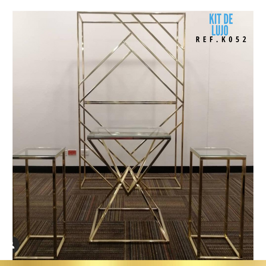Ref.  K052 Kit de Backing y Mesas de Lujo
