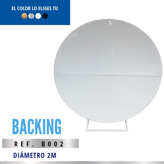 Ref. B002 Backing Circular Lamina