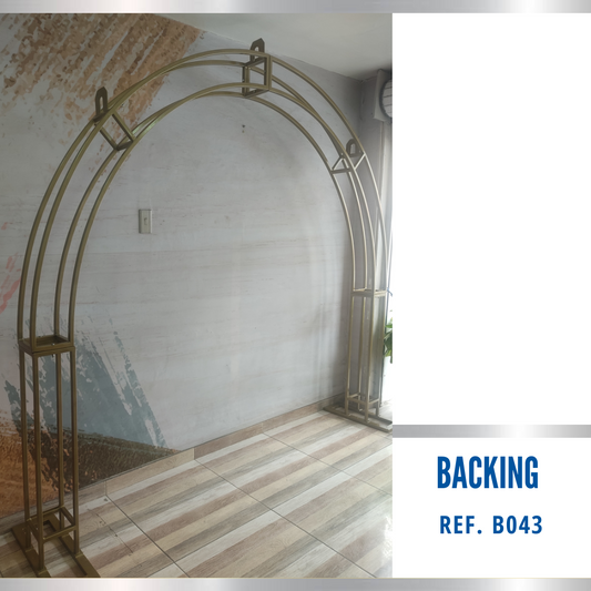 Ref B043 Backing Arco para Flores.